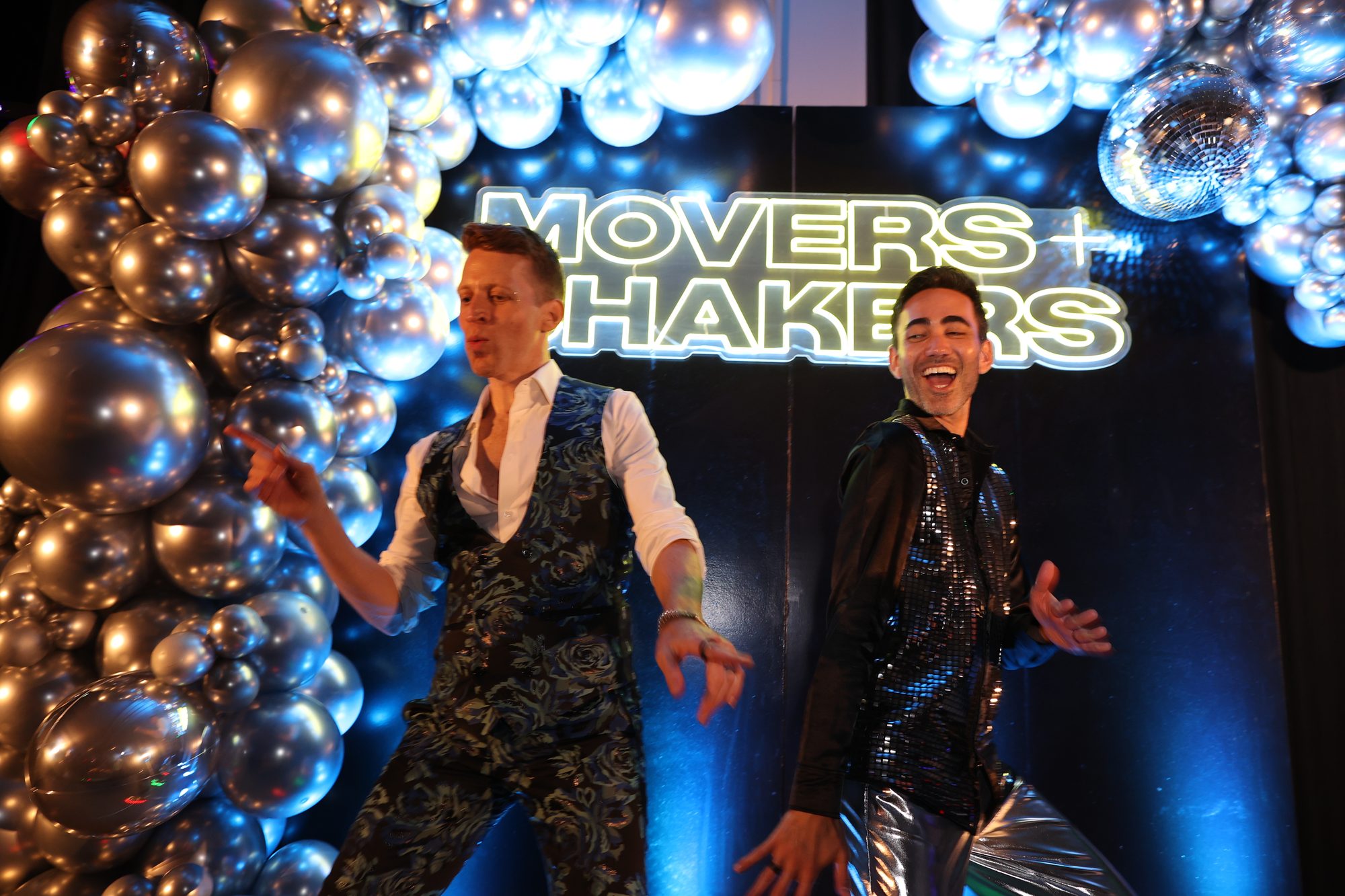 Geoffrey Goldberg with the Movers+Shakers team in Nashville